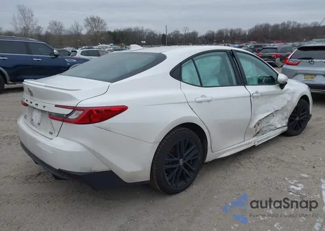 2025 Toyota Camry Se z USA, uszkodzony, nr VIN 4T1DBADK8SU002048